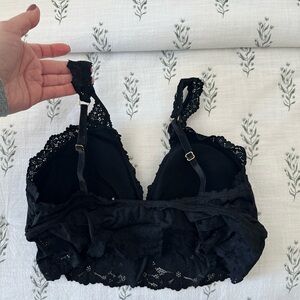 Aerie Black Lace Bralette